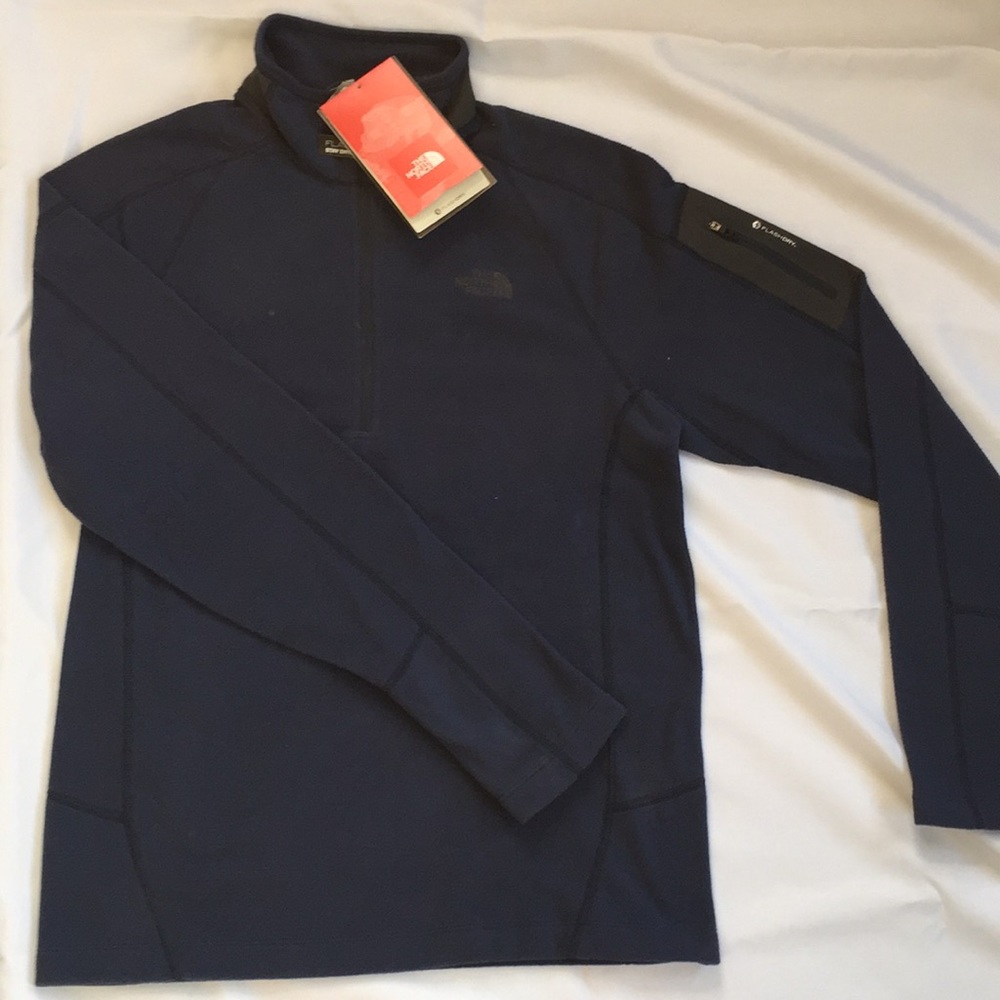 NWT North Face TKA100 FlashDry 1/4-zip Fleece